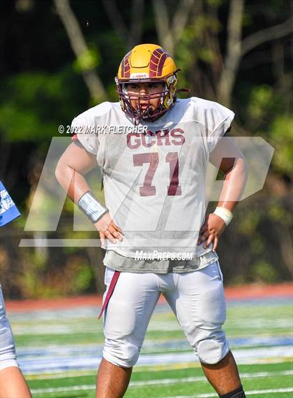 Thumbnail 1 in Gloucester Catholic @ Gateway Regional (Scrimmage) photogallery.