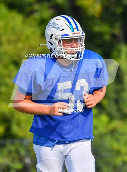 Thumbnail 3 in Gloucester Catholic @ Gateway Regional (Scrimmage) photogallery.