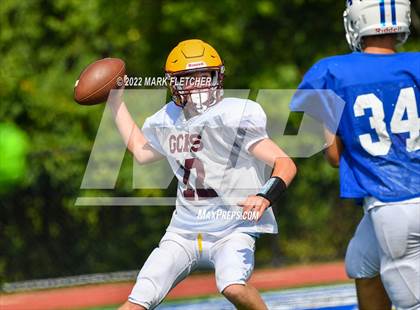 Thumbnail 1 in Gloucester Catholic @ Gateway Regional (Scrimmage) photogallery.