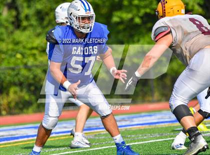 Thumbnail 2 in Gloucester Catholic @ Gateway Regional (Scrimmage) photogallery.