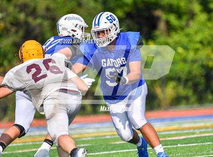 Thumbnail 1 in Gloucester Catholic @ Gateway Regional (Scrimmage) photogallery.