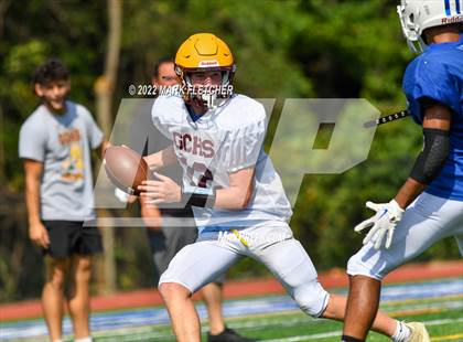 Thumbnail 2 in Gloucester Catholic @ Gateway Regional (Scrimmage) photogallery.