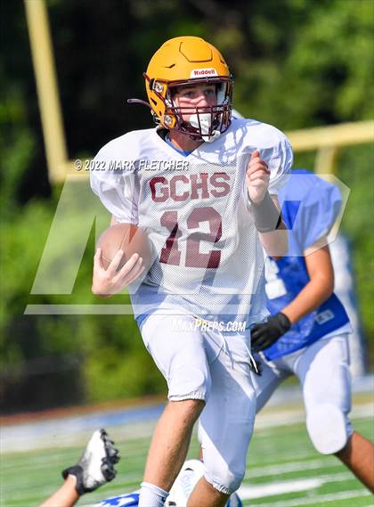 Thumbnail 1 in Gloucester Catholic @ Gateway Regional (Scrimmage) photogallery.