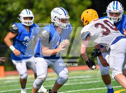 Thumbnail 2 in Gloucester Catholic @ Gateway Regional (Scrimmage) photogallery.