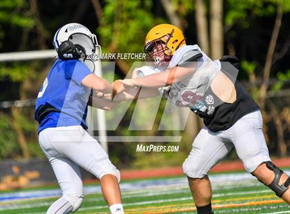 Thumbnail 2 in Gloucester Catholic @ Gateway Regional (Scrimmage) photogallery.