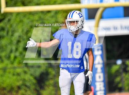 Thumbnail 2 in Gloucester Catholic @ Gateway Regional (Scrimmage) photogallery.