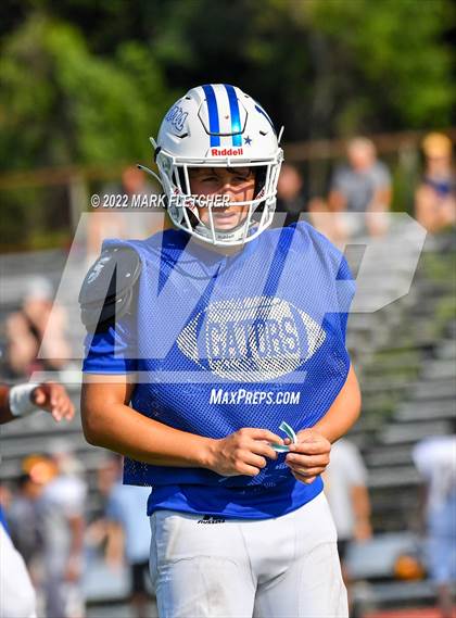 Thumbnail 1 in Gloucester Catholic @ Gateway Regional (Scrimmage) photogallery.