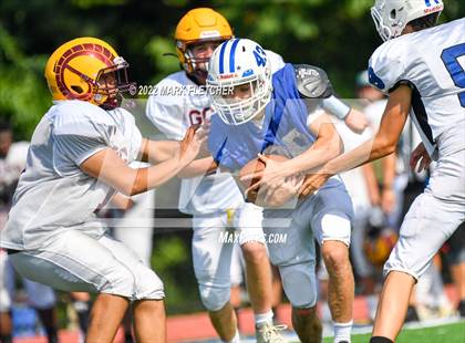 Thumbnail 3 in Gloucester Catholic @ Gateway Regional (Scrimmage) photogallery.