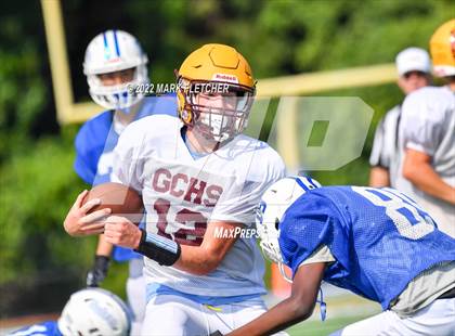 Thumbnail 2 in Gloucester Catholic @ Gateway Regional (Scrimmage) photogallery.