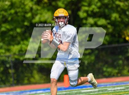 Thumbnail 1 in Gloucester Catholic @ Gateway Regional (Scrimmage) photogallery.