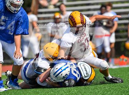 Thumbnail 3 in Gloucester Catholic @ Gateway Regional (Scrimmage) photogallery.