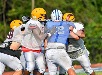 Thumbnail 3 in Gloucester Catholic @ Gateway Regional (Scrimmage) photogallery.