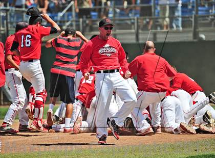 Thumbnail 2 in Oak Hills vs. Citrus Valley (CIF SS D5 Final) photogallery.