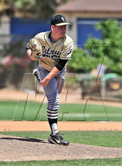 Thumbnail 2 in Oak Hills vs. Citrus Valley (CIF SS D5 Final) photogallery.