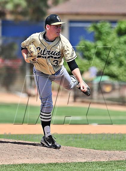 Thumbnail 3 in Oak Hills vs. Citrus Valley (CIF SS D5 Final) photogallery.