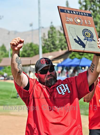 Thumbnail 3 in Oak Hills vs. Citrus Valley (CIF SS D5 Final) photogallery.