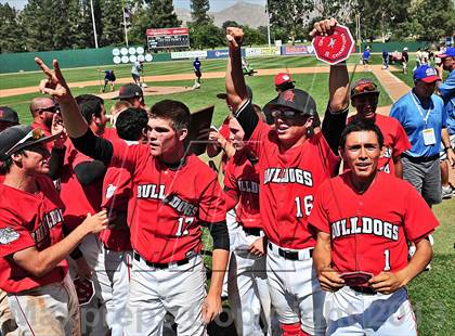 Thumbnail 2 in Oak Hills vs. Citrus Valley (CIF SS D5 Final) photogallery.