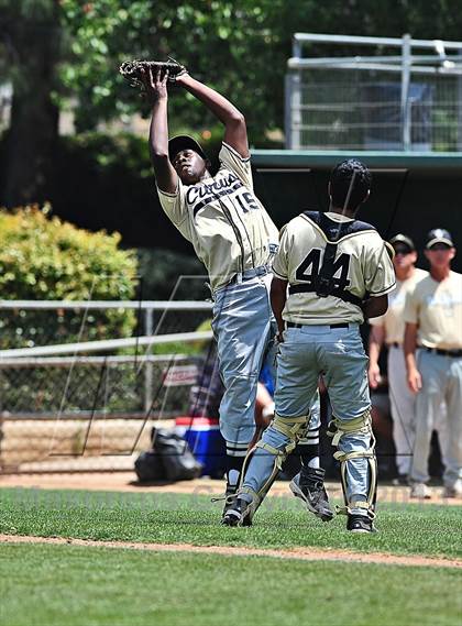 Thumbnail 2 in Oak Hills vs. Citrus Valley (CIF SS D5 Final) photogallery.