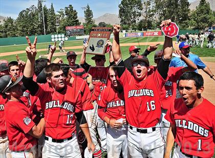 Thumbnail 1 in Oak Hills vs. Citrus Valley (CIF SS D5 Final) photogallery.