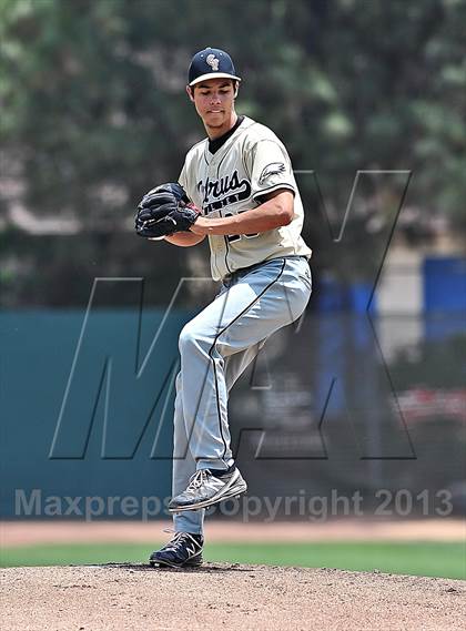 Thumbnail 2 in Oak Hills vs. Citrus Valley (CIF SS D5 Final) photogallery.