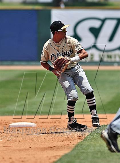 Thumbnail 3 in Oak Hills vs. Citrus Valley (CIF SS D5 Final) photogallery.