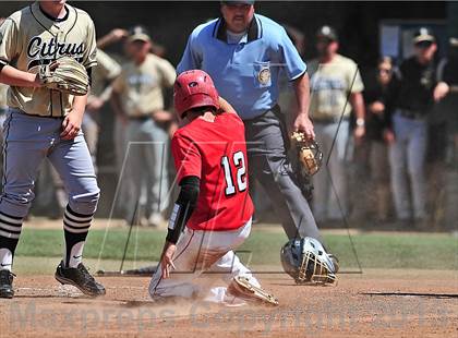 Thumbnail 2 in Oak Hills vs. Citrus Valley (CIF SS D5 Final) photogallery.