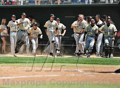 Thumbnail 3 in Oak Hills vs. Citrus Valley (CIF SS D5 Final) photogallery.