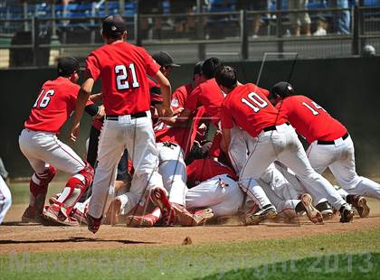 Thumbnail 1 in Oak Hills vs. Citrus Valley (CIF SS D5 Final) photogallery.