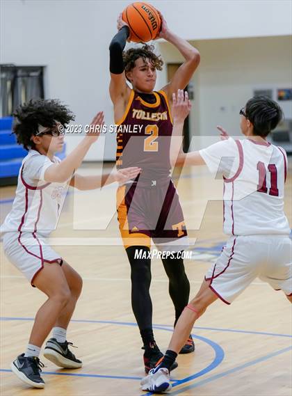 Thumbnail 1 in Tolleson vs. Walden Grove (Panther Hoops Classic) photogallery.