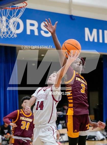 Thumbnail 1 in Tolleson vs. Walden Grove (Panther Hoops Classic) photogallery.