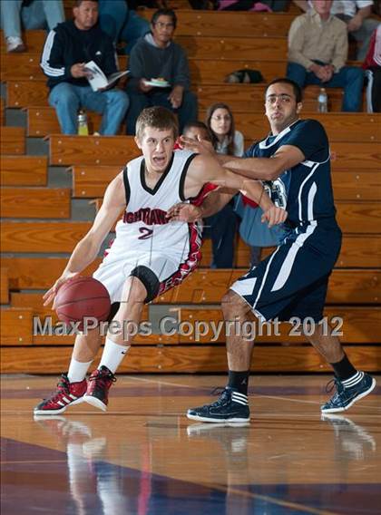 Thumbnail 3 in Murrieta Valley vs Sierra Canyon (Torrey Pines Holiday Classic) photogallery.