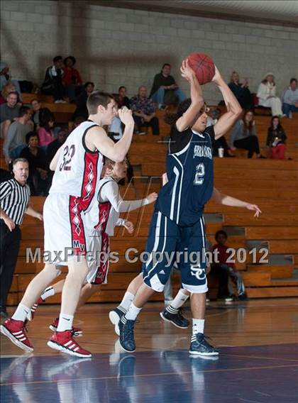 Thumbnail 2 in Murrieta Valley vs Sierra Canyon (Torrey Pines Holiday Classic) photogallery.