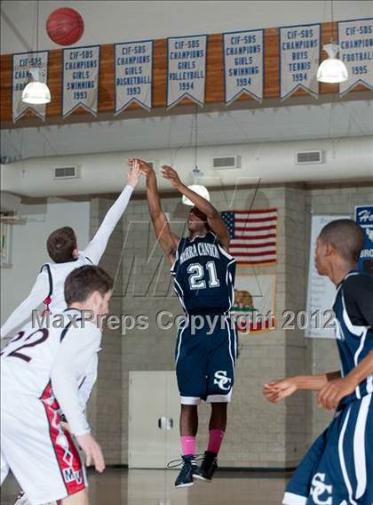 Thumbnail 2 in Murrieta Valley vs Sierra Canyon (Torrey Pines Holiday Classic) photogallery.