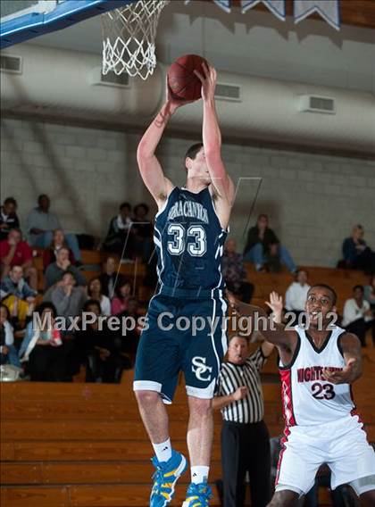 Thumbnail 1 in Murrieta Valley vs Sierra Canyon (Torrey Pines Holiday Classic) photogallery.