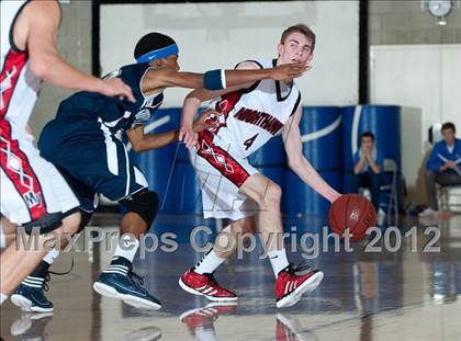 Thumbnail 2 in Murrieta Valley vs Sierra Canyon (Torrey Pines Holiday Classic) photogallery.