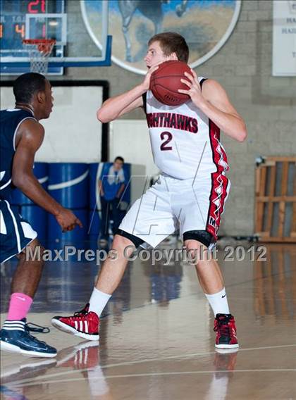 Thumbnail 3 in Murrieta Valley vs Sierra Canyon (Torrey Pines Holiday Classic) photogallery.