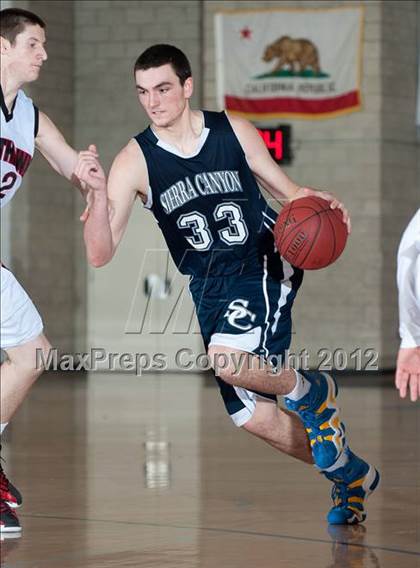 Thumbnail 2 in Murrieta Valley vs Sierra Canyon (Torrey Pines Holiday Classic) photogallery.