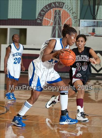 Thumbnail 1 in Dickinson @ Pearland  (McDonalds Texas Invitational) photogallery.