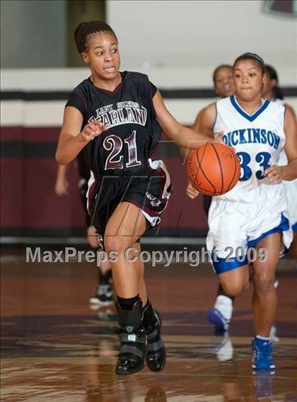 Thumbnail 3 in Dickinson @ Pearland  (McDonalds Texas Invitational) photogallery.