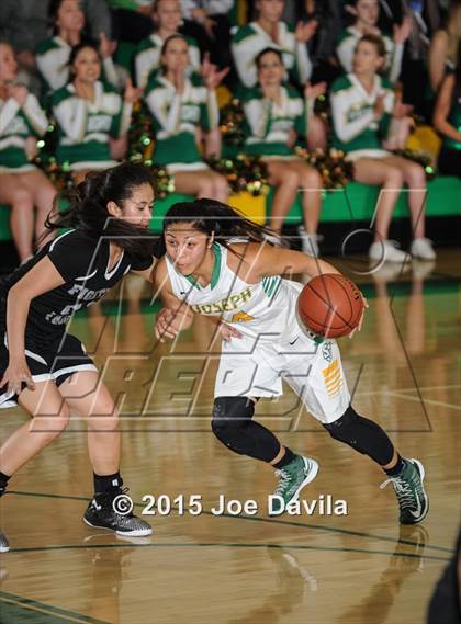 Thumbnail 2 in St. Joseph vs. Ribet Academy photogallery.