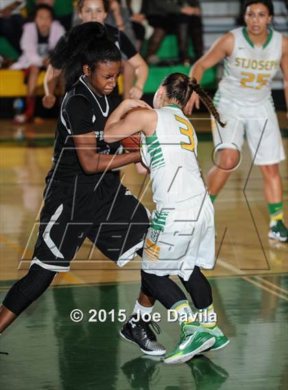 Thumbnail 2 in St. Joseph vs. Ribet Academy photogallery.