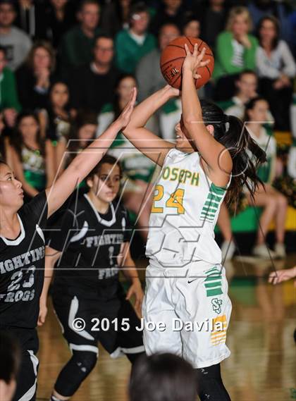 Thumbnail 2 in St. Joseph vs. Ribet Academy photogallery.