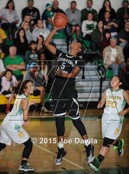 Thumbnail 2 in St. Joseph vs. Ribet Academy photogallery.