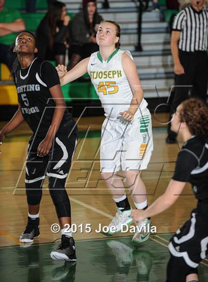 Thumbnail 3 in St. Joseph vs. Ribet Academy photogallery.