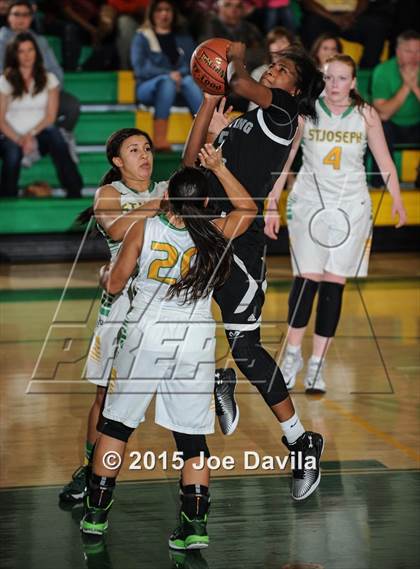 Thumbnail 2 in St. Joseph vs. Ribet Academy photogallery.