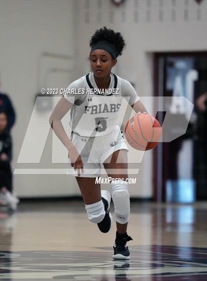 Thumbnail 3 in Incarnate Word Academy vs. Bishop Lynch (TAPPS 6A Area Playoff) photogallery.