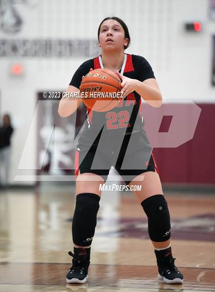 Thumbnail 3 in Incarnate Word Academy vs. Bishop Lynch (TAPPS 6A Area Playoff) photogallery.