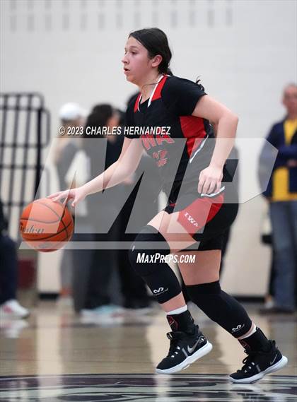 Thumbnail 1 in Incarnate Word Academy vs. Bishop Lynch (TAPPS 6A Area Playoff) photogallery.