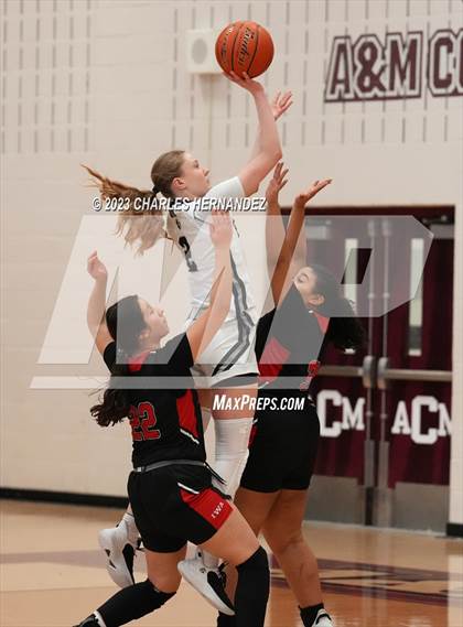 Thumbnail 2 in Incarnate Word Academy vs. Bishop Lynch (TAPPS 6A Area Playoff) photogallery.
