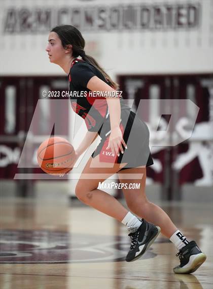 Thumbnail 3 in Incarnate Word Academy vs. Bishop Lynch (TAPPS 6A Area Playoff) photogallery.